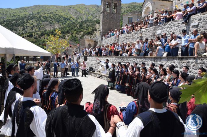 Στις εκδηλώσεις για τον Κώστα Κρυστάλλη στο Συρράκο Ιωαννίνων ο Δήμαρχος Τρίπολης