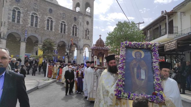 Ά&gamma;&iota;&omicron;&sigmaf; &Pi;έ&tau;&rho;&omicron;&sigmaf; &Kappa;&upsilon;&nu;&omicron;&upsilon;&rho;ί&alpha;&sigmaf; | &Eta; &Mu;&nu;ή&mu;&eta; &tau;&omicron;&upsilon; &Alpha;&gamma;ί&omicron;&upsilon; &Nu;&epsilon;ί&lambda;&omicron;&upsilon; &sigma;&tau;&omicron;&nu; &tau;ό&pi;&omicron; &kappa;&alpha;&tau;&alpha;&gamma;&omega;&gamma;ή&sigmaf; &tau;&omicron;&upsilon; (&epsilon;&iota;&kappa;ό&nu;&epsilon;&sigmaf;)