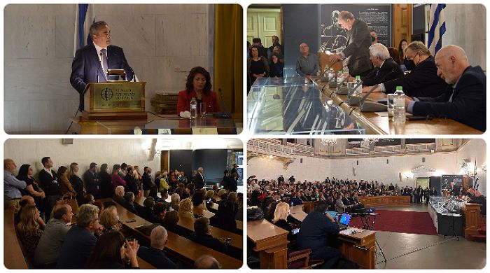 «Η Αρκαδία των Περιηγητών» ... αποκαλύφθηκε σε μία λαμπρή εκδήλωση του Δήμου Τρίπολης στην Παλαιά Βουλή (vd)