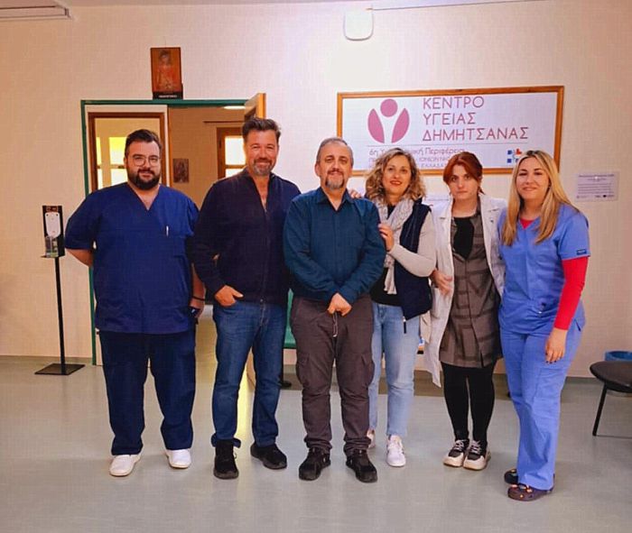 Σύστημα Απεικόνισης Φλεβών για το Κέντρο Υγείας Δημητσάνας με δωρεά της οικογένειας Κουστένη