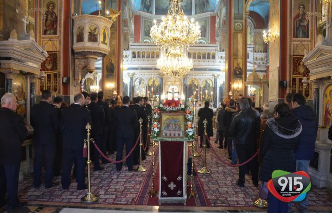 Το Πυροσβεστικό Σώμα τίμησε τους προστάτες του (vd)
