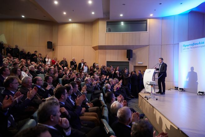 Ομιλία Μητσοτάκη στην Τρίπολη | Ανοιχτή στήριξη σε Νίκα, καμία αρνητική αναφορά σε Π. Τατούλη (vd)