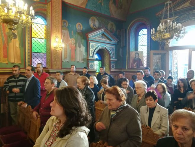 &Eta; &epsilon;&omicron;&rho;&tau;ή &tau;&omicron;&upsilon; &Alpha;&gamma;ί&omicron;&upsilon; &Lambda;&omicron;&gamma;&gamma;ί&nu;&omicron;&upsilon; &sigma;&tau;&eta;&nu; &Tau;&rho;ί&pi;&omicron;&lambda;&eta;