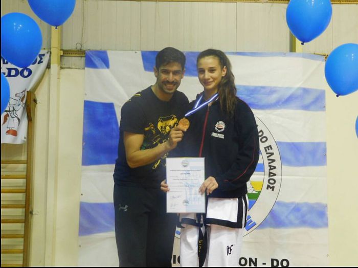 Χρυσό μετάλλιο η Σταματίνα Γεωργίτση από το Λεωνίδιο στο Πανελλήνιο Πρωτάθλημα TKD!