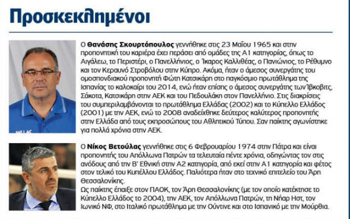 Δύο προπονητές Α1 στο «SEFA Basketball Camp»!