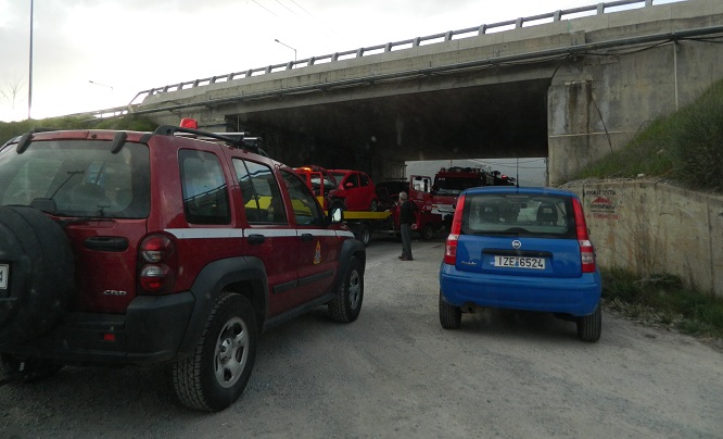 Τροχαίο ατύχημα με τραυματίες στο δρόμο στην οδό Τεγέας! (vd)
