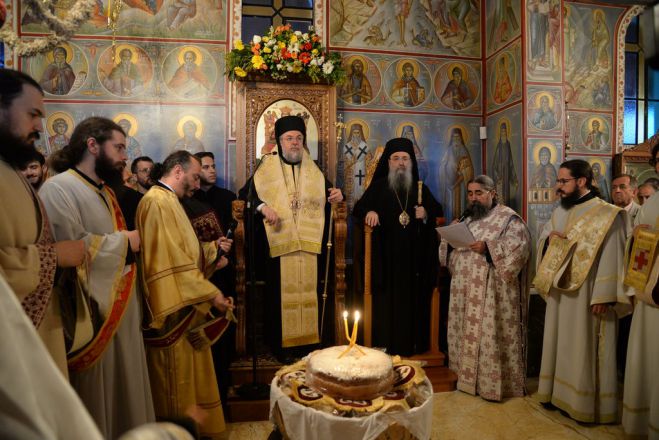 Ο Μητροπολίτης Γόρτυνος στην πανήγυρη του Αγίου Γερβασίου του εν Πάτραις (εικόνες)