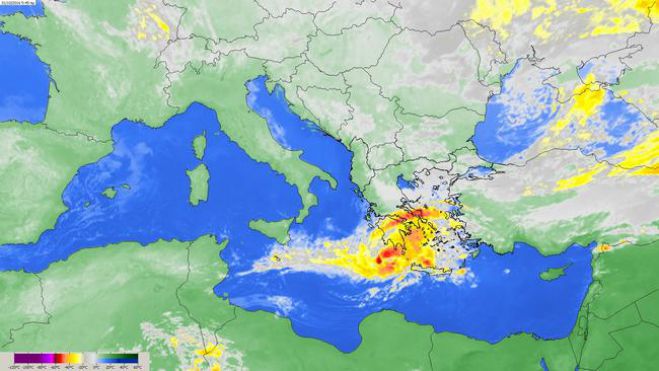 Καιρός: Ισχυρές βροχοπτώσεις θα φέρει ο τροπικός κυκλώνας στην ανατολική Πελοπόννησο