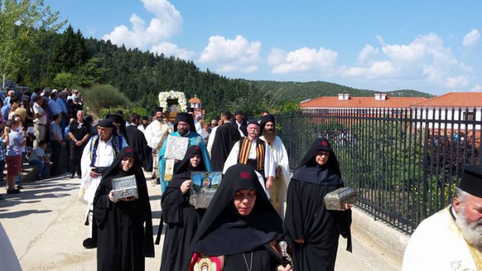 &Eta; &epsilon;&omicron;&rho;&tau;ή &tau;&eta;&sigmaf; &Pi;&alpha;&nu;&alpha;&gamma;ί&alpha;&sigmaf; &sigma;&tau;&eta; &Mu;&omicron;&nu;ή &Mu;&alpha;&lambda;&epsilon;&beta;ή&sigmaf; (&epsilon;&iota;&kappa;ό&nu;&epsilon;&sigmaf;)