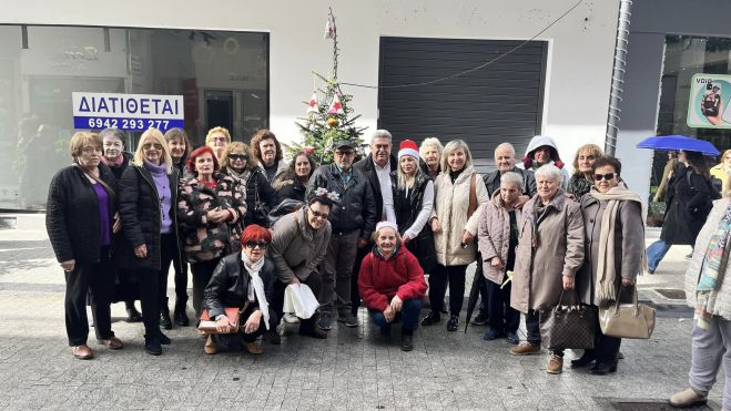 Χριστουγεννιάτικη γιορτή για το ΚΑΠΗ του Δήμου Τρίπολης