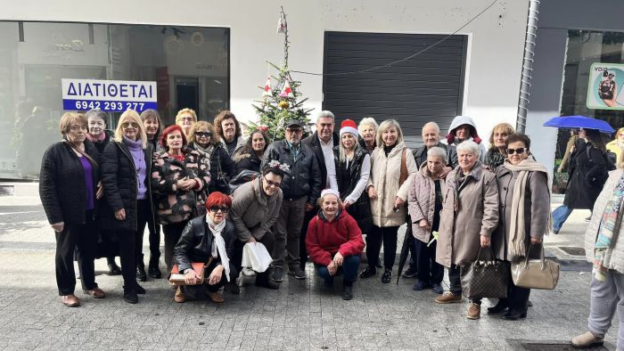 Χριστουγεννιάτικη γιορτή για το ΚΑΠΗ του Δήμου Τρίπολης
