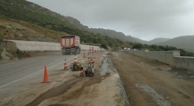 Διακοπή κυκλοφορίας σε τμήμα της Εθνικής οδού «Τρίπολης – Καλαμάτας» λόγω καθίζησης!