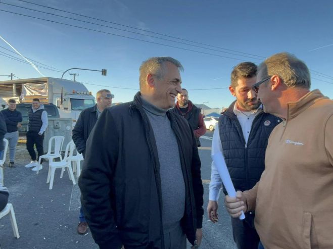 Στο πλευρό των αγροτών ο Κώστας Τζιούμης! (εικόνες)