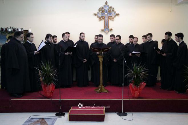 Ναός Αγίας Βαρβάρας | Ομιλία για τον Νεομάρτυρα Παύλο και Ύμνοι του Τριωδίου (εικόνες)