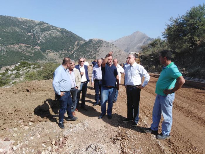 Στη Γορτυνία ο Αντιπεριφερειάρχης Λαμπρόπουλος - Προγραμματίζονται νέα έργα