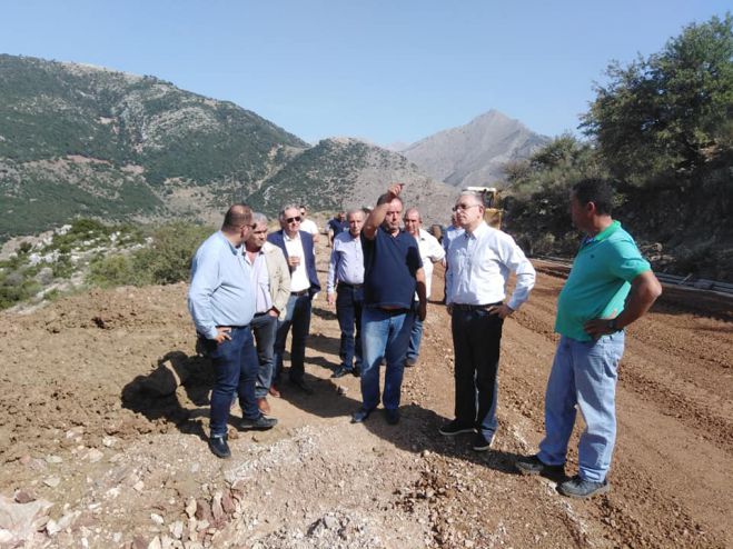 Στη Γορτυνία ο Αντιπεριφερειάρχης Λαμπρόπουλος - Προγραμματίζονται νέα έργα