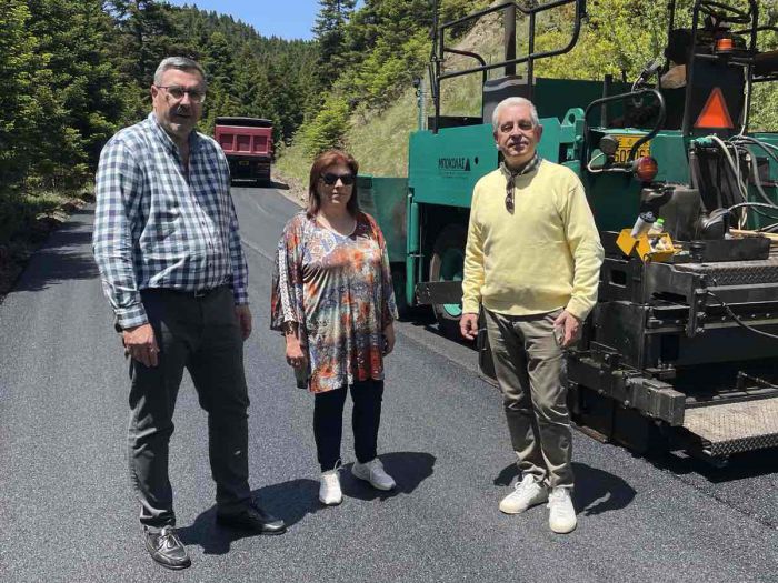Περιφέρεια Πελοποννήσου | Αυτοψία στο έργο συντήρησης του δρόμου &quot;Αλωνίσταινα – Βυτίνα&quot;