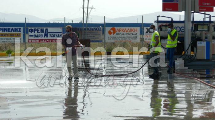 Έφυγαν τα σκουπίδια και καθαρίστηκε ο χώρος του Κακλαμάνου επί της οδού «Ναυπλίου» (εικόνες)