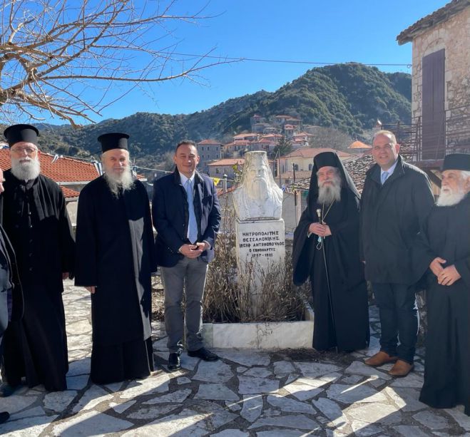 Στη Δημητσάνα για τη γιορτή του Αγίου Χαραλάμπους ο Κώστας Βλάσης (εικόνες)