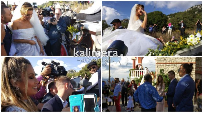 Η Μαρία Μενούνος με νυφικό στην Αρκαδία - Δείτε φωτογραφικές "στιγμές"!