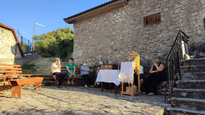 Γιορτάζει ο Ναός Μεταμορφώσεως του Σωτήρος στη Δημητσάνα