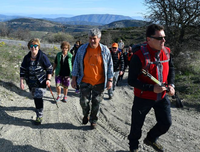 Πεζοπορία στο Skiritida Run από τους Τσάκωνες περιπατητές!