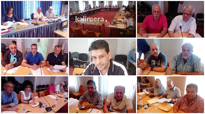 Φωτογραφικά «κλικ» από το Δημοτικό Συμβούλιο Τρίπολης! (27/7/2018)