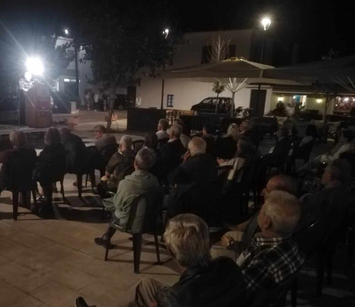 Η προεκλογική συγκέντρωση της Λαϊκής Συσπείρωσης στο Λεωνίδιο