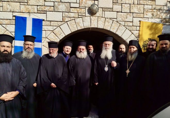&Epsilon;&omicron;&rho;&tau;ά&sigma;&tau;&eta;&kappa;&epsilon; &eta; &Sigma;ύ&nu;&alpha;&xi;&eta; &tau;&eta;&sigmaf; &Upsilon;&pi;&epsilon;&rho;&alpha;&gamma;ί&alpha;&sigmaf; &Theta;&epsilon;&omicron;&tau;ό&kappa;&omicron;&upsilon; &tau;&eta;&sigmaf; &Gamma;&omicron;&rho;&gamma;&omicron;ϋ&pi;&eta;&kappa;ό&omicron;&upsilon; &ndash; &Chi;&epsilon;&iota;&rho;&omicron;&tau;&omicron;&nu;ί&alpha; &Delta;&iota;&alpha;&kappa;ό&nu;&omicron;&upsilon; &sigma;&tau;&omicron; &Mu;&omicron;&nu;&alpha;&sigma;&tau;ή&iota; &tau;&eta;&sigmaf; &Nu;&epsilon;&sigma;&tau;ά&nu;&eta;&sigmaf;