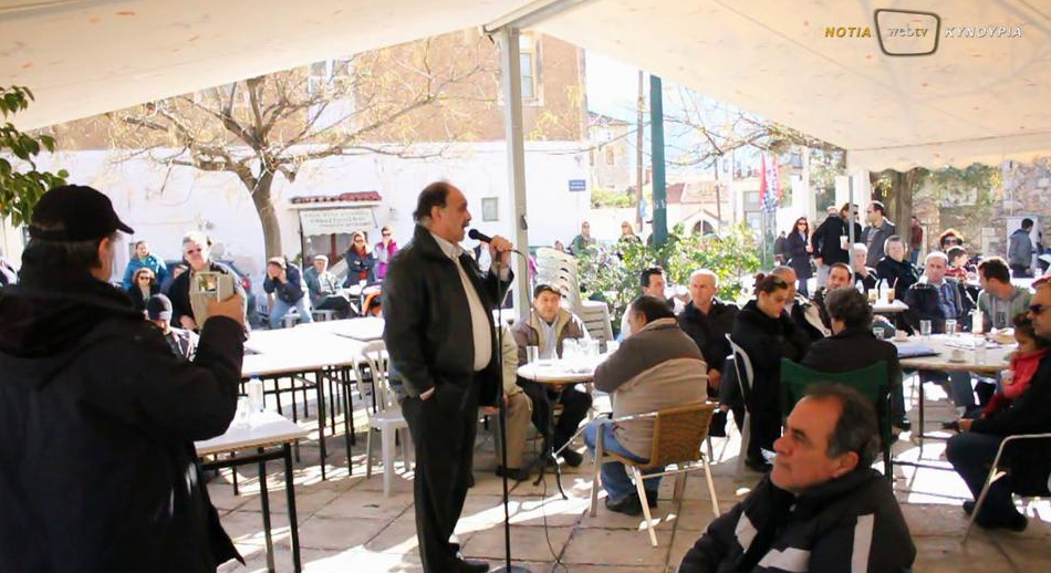Μεγάλες διαμαρτυρίες στη Νότια Κυνουρία για τη μεταφορά της εφορίας Λεωνιδίου (vd)