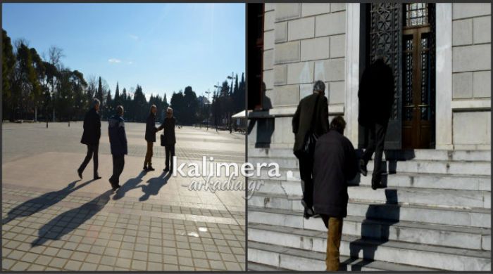 Ασφαλιστικά μέτρα κατέθεσαν κάτοικοι του Λεβιδίου για να μπλοκάρουν τη μεταφορά σκουπιδιών από την Τρίπολη! (vd)