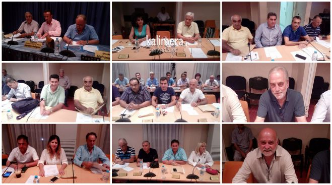 Φωτογραφικά «κλικ» από το Δημοτικό Συμβούλιο Τρίπολης! (18/9/2017)