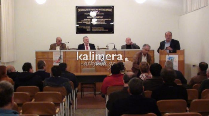 Διαμαρτυρία επαγγελματιών της Αρκαδίας στον Πρωθυπουργό για το 23% στην εκπαίδευση