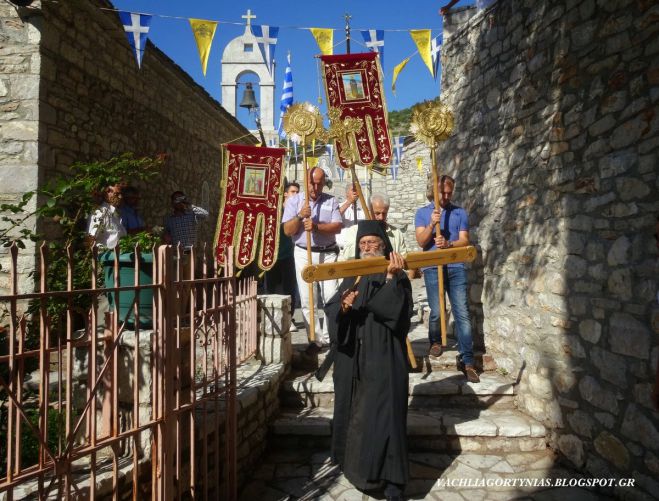 Η γιορτή της Αγίας Παρασκευής στη Βάχλια Γορτυνίας (εικόνες)