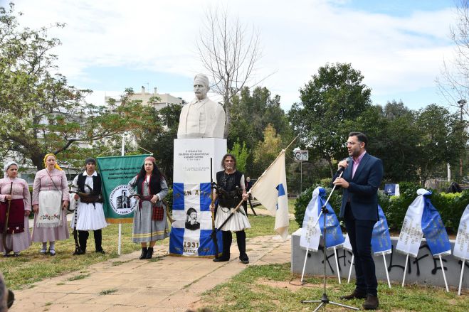 Εκδήλωση τιμής και μνήμης για τον Λαγκαδινό ήρωα "Καραβογιάννη" (εικόνες)
