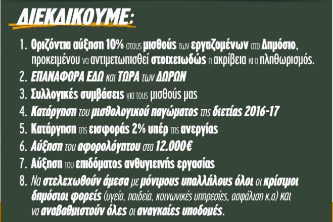 &Eta; &Alpha;&Delta;&Epsilon;&Delta;&Upsilon; &zeta;&eta;&tau;ά &omicron;&rho;&iota;&zeta;ό&nu;&tau;&iota;&alpha; &alpha;ύ&xi;&eta;&sigma;&eta; 10% &sigma;&tau;&omicron;&upsilon;&sigmaf; &mu;&iota;&sigma;&theta;&omicron;ύ&sigmaf; &kappa;&alpha;&iota; &nu;&alpha; &delta;&omicron;&theta;&omicron;ύ&nu; &xi;&alpha;&nu;ά &tau;&alpha; &Delta;ώ&rho;&alpha; &sigma;&tau;&omicron;&upsilon;&sigmaf; &Delta;&eta;&mu;&omicron;&sigma;ί&omicron;&upsilon;&sigmaf; &Upsilon;&pi;&alpha;&lambda;&lambda;ή&lambda;&omicron;&upsilon;&sigmaf;!