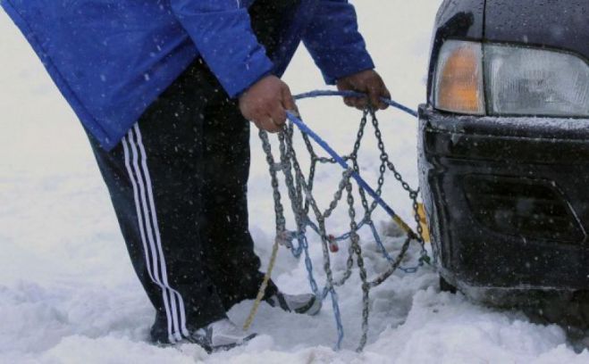 Που χρειάζονται αλυσίδες σε Αρκαδία και Πελοπόννησο!