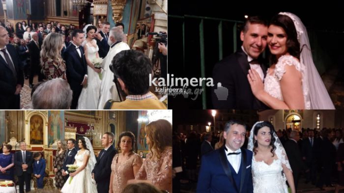 Με τα δεσμά του γάμου ενώθηκαν ο Ανδρέας και η Καλομοίρα στην Τρίπολη! (εικόνες)