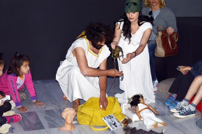 Η διήμερη «επίσκεψη» του Παυσανία στο Αρχαιολογικό Μουσείο Τεγέας! (vd)