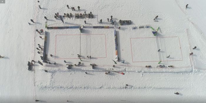Snow Volley στο Μαίναλο!