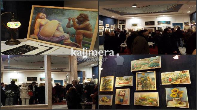 «Το τίποτα δε φέρνει κάτι»: Έκθεση ζωγραφικής εγκαινιάστηκε στην Τρίπολη! (vd)