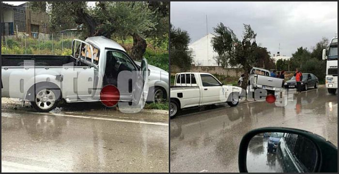 &quot;Τρελή&quot; πορεία για αγροτικό με ... ανήλικο οδηγό στην &quot;Κορίνθου - Πατρών&quot;