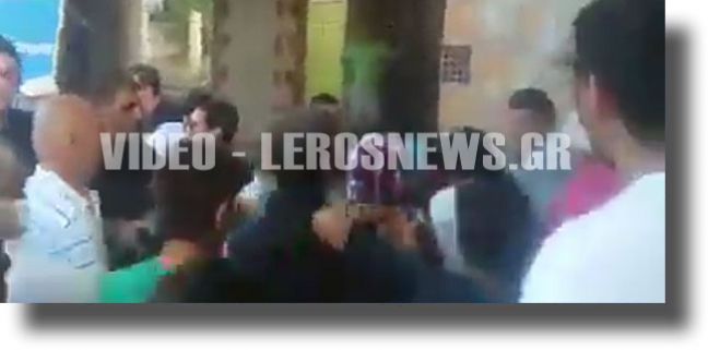 Χαμός στη Λέρο: Άνω - κάτω το νησί από τους μετανάστες - Ένταση και επεισόδια (vd)