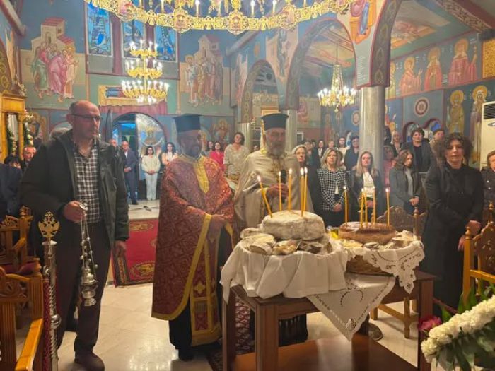 &Mu;έ&gamma;&alpha;&sigmaf; &Pi;&alpha;&nu;&eta;&gamma;&upsilon;&rho;&iota;&kappa;ό&sigmaf; &epsilon;&sigma;&pi;&epsilon;&rho;&iota;&nu;ό&sigmaf; &sigma;&tau;&omicron;&nu; &Iota;&epsilon;&rho;ό &Nu;&alpha;ό &Alpha;&gamma;ί&omicron;&upsilon; &Nu;&iota;&kappa;&omicron;&lambda;ά&omicron;&upsilon; &Mu;&eta;&lambda;&iota;ά&sigmaf; \(&epsilon;&iota;&kappa;ό&nu;&epsilon;&sigmaf;)