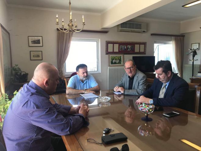Ο Νίκας ενημερώθηκε από τον Χειβιδόπουλο για θέματα της Αργολίδας! (εικόνες)