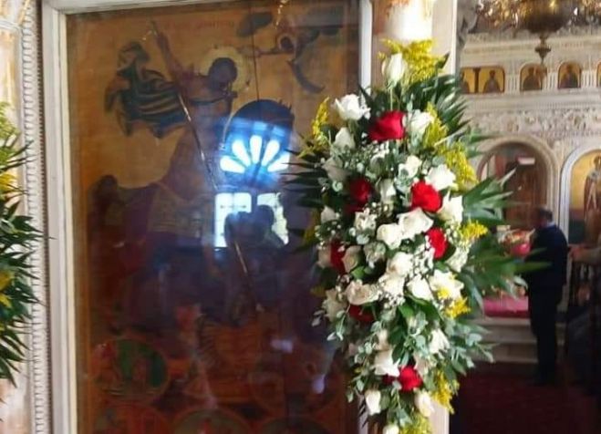 Η γιορτή του Αγίου Δημητρίου στο χωριό Μάναρη