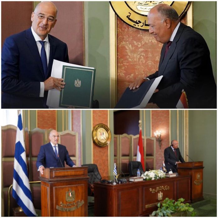 Βλάσης: "Τεράστια εθνική επιτυχία η σημερινή υπογραφή συμφωνίας μεταξύ Ελλάδας και Αιγύπτου"