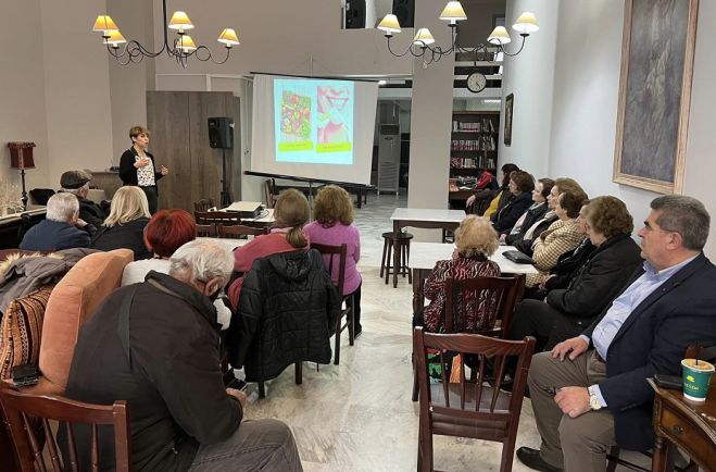 &Eta; &eta;&mu;&epsilon;&rho;ί&delta;&alpha; &gamma;&iota;&alpha; &tau;&eta; &laquo;&Sigma;&tau;&omicron;&mu;&alpha;&tau;&iota;&kappa;ή &Upsilon;&gamma;&epsilon;ί&alpha; &kappa;&alpha;&iota; &sigma;&omega;&sigma;&tau;ή &delta;&iota;&alpha;&tau;&rho;&omicron;&phi;ή&raquo; &sigma;&tau;&omicron; &Kappa;&Alpha;&Pi;&Eta; &Tau;&rho;ί&pi;&omicron;&lambda;&eta; (&epsilon;&iota;&kappa;ό&nu;&epsilon;&sigmaf; - &beta;ί&nu;&tau;&epsilon;&omicron;)