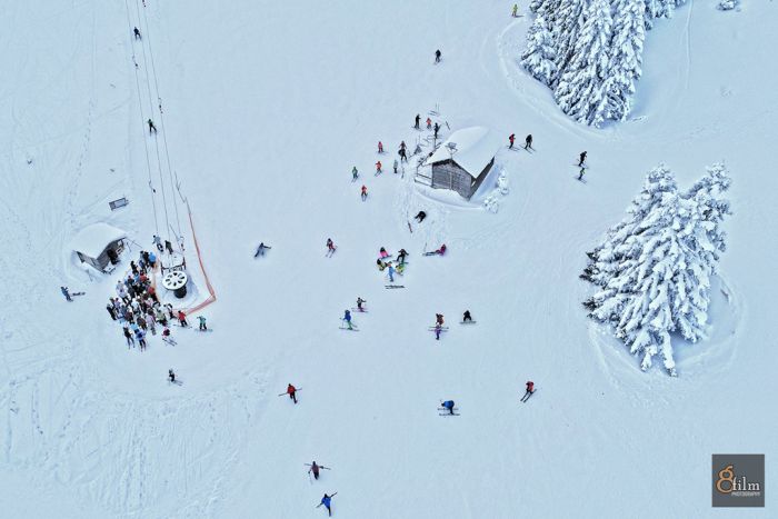 &quot;Βούλιαξε&quot; στο χιόνι το Μαίναλο | Εκπληκτικές εικόνες του Χ. Γιατράκου από το Χιονοδρομικό!