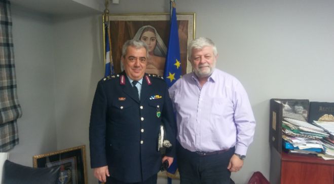 Τον Δήμαρχο Τρίπολης ο νέος Γενικός Περιφερειακός Αστυνομικός Διευθυντής Πελοποννήσου
